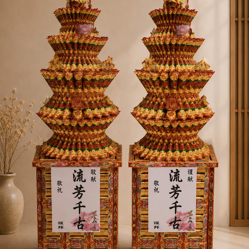 牌樓金磚塔